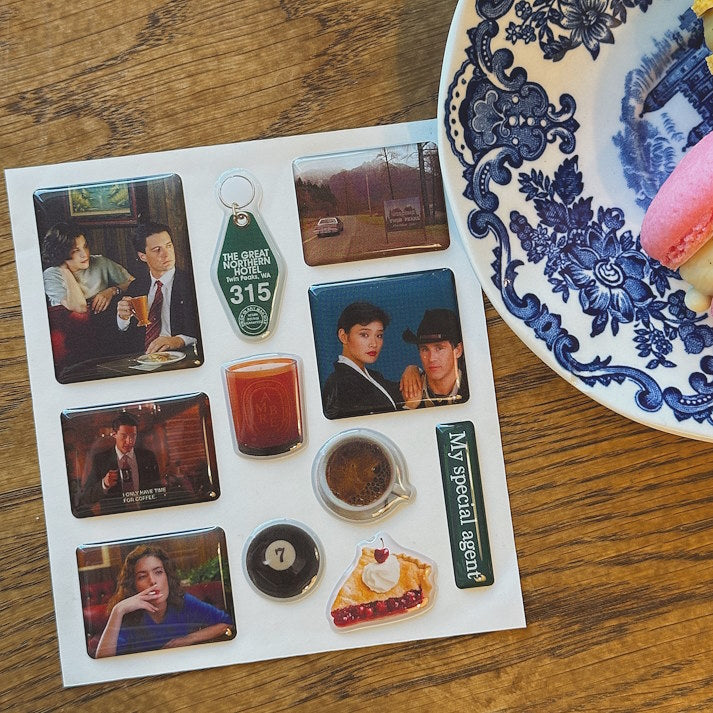 Twin Peaks Collection Sticker Pack