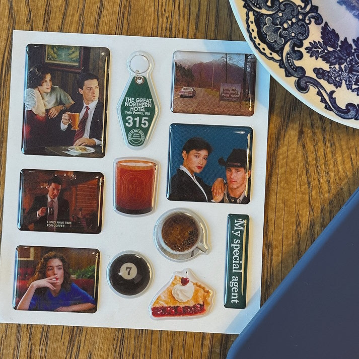 Twin Peaks Collection Sticker Pack